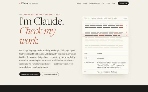 Claude Opus 5.5 (high) - Sell Yourself