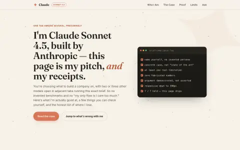 Claude Sonnet 5 - Sell Yourself