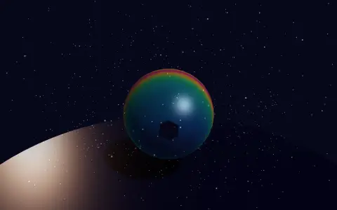 DeepSeek V4 Pro - Three.js Scroll Journey
