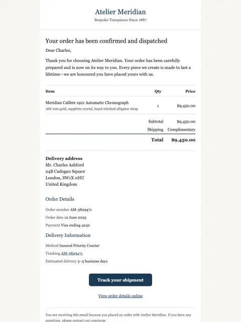 DeepSeek V4 Pro - HTML Email
