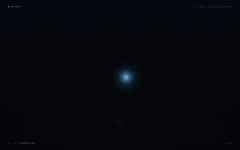 DeepSeek V4.1 Flash - Three.js Scroll Journey