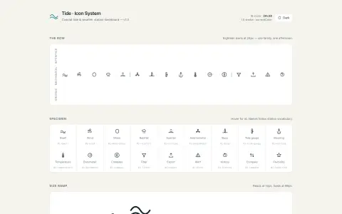 GLM 5.2 - SVG Icon System