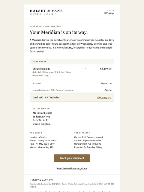 GLM 5.2 - HTML Email