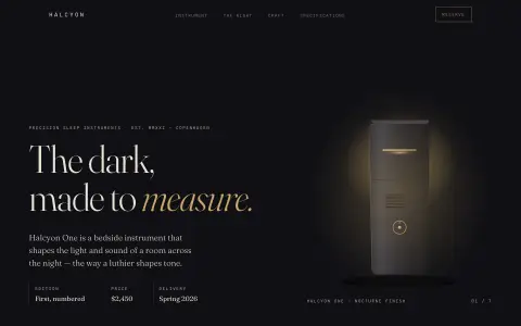 GLM 5.3 - Brand Landing Page