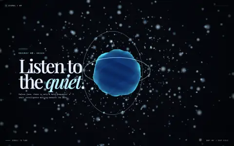 GPT-5.6 Terra - Three.js Scroll Journey