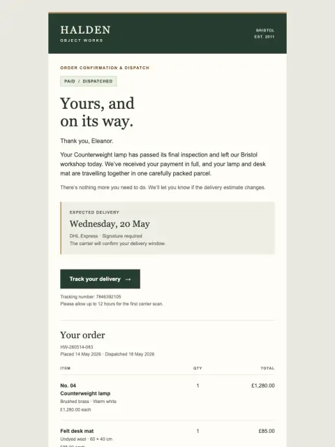 GPT-6 Astra - HTML Email