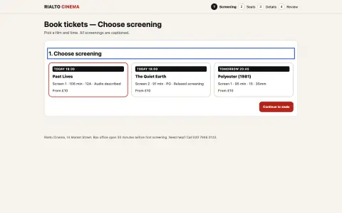 Muse Spark 1.2's accessible cinema seat map — WCAG 2.2 AA brief